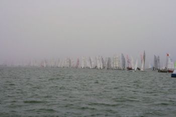 A foggy day for the 17th Tiger Trophy at Rutland