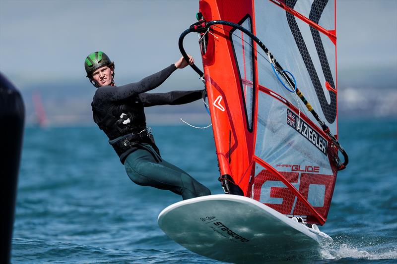 British Youth Sailing Team 2024: Will Ziegler, IQ Foil photo copyright Paul Wyeth / RYA taken at Weymouth & Portland Sailing Academy and featuring the iQFoil class