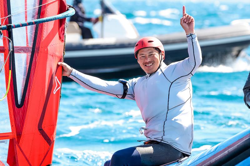 Last Chance Regatta at Hyères, France photo copyright Sailing Energy / Semaine Olympique Française taken at COYCH Hyeres and featuring the iQFoil class