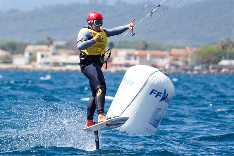 Last Chance Regatta at Hyères, France photo copyright Sailing Energy / Semaine Olympique Française taken at COYCH Hyeres and featuring the Kiteboarding class