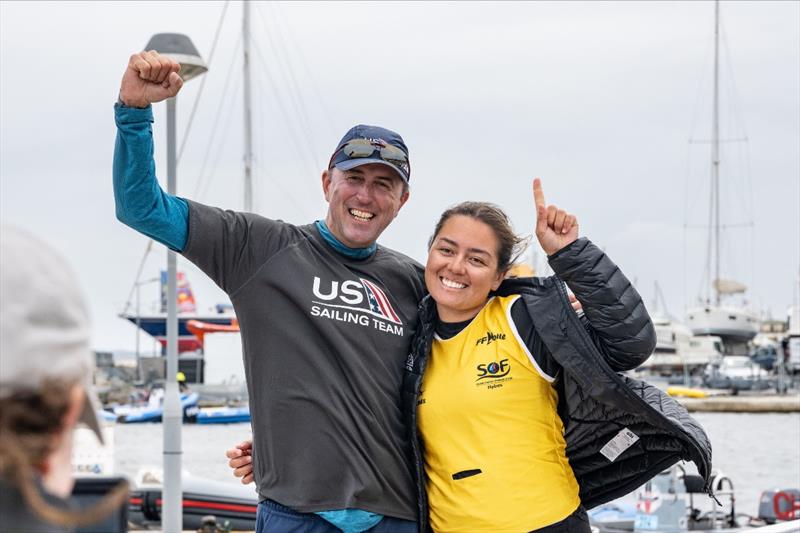 US Sailing Team at the Last Chance Regatta Hyeres 2024 photo copyright Sailing Energy / Lexi Pline / US Sailing taken at COYCH Hyeres and featuring the ILCA 6 class