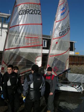 Musto Skiff coaching at Blackwater Sailing Club with Ian Turnbull 