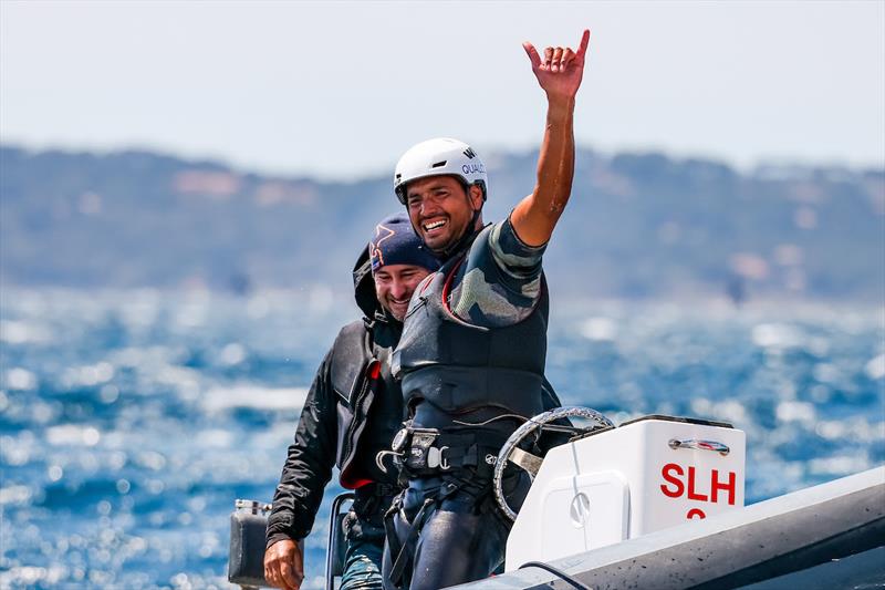 Last Chance Regatta at Hyères, France photo copyright Sailing Energy / Semaine Olympique Française taken at COYCH Hyeres and featuring the Nacra 17 class
