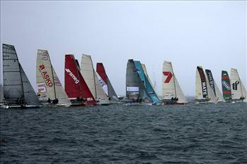 Race 12 of the Australian 18 Footers League�s Club Championship