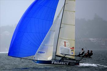 Race 12 of the Australian 18 Footers League�s Club Championship