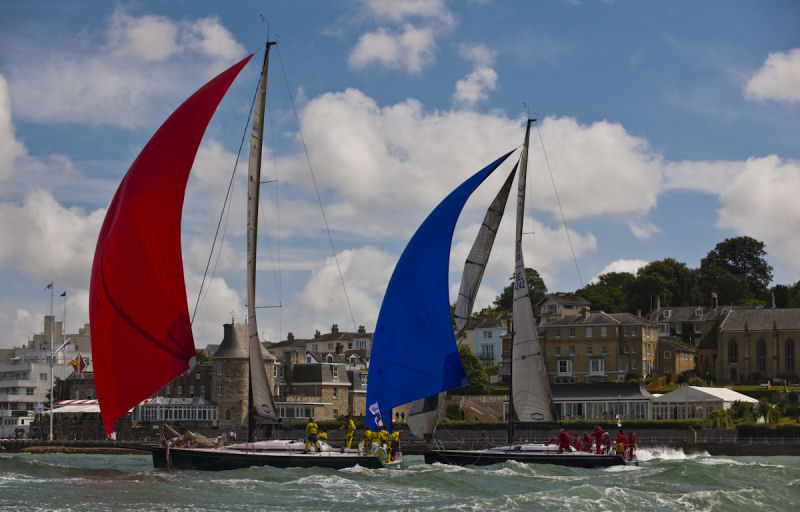The Solent provided some testing conditions on day three of the Swan European Regatta photo copyright Kurt Arrigo / Nautor's Swan taken at Royal Yacht Squadron and featuring the Swan class