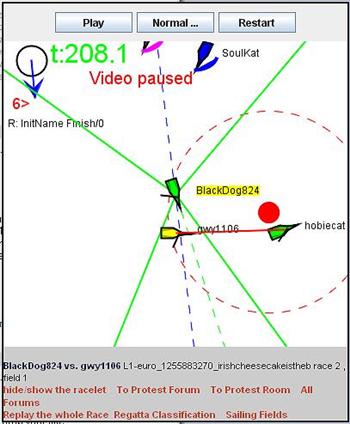 Example footage showing rule interpretation